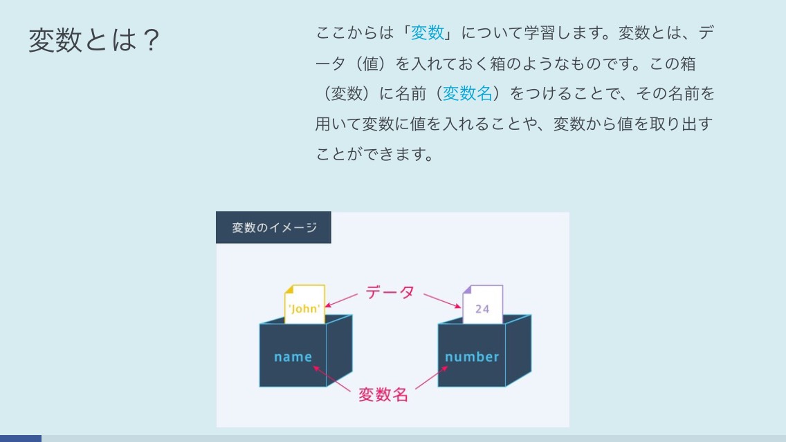 progateスマホの講座内容